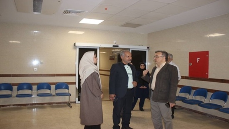 بازدید مدیر توانبخشی معاونت درمان دانشگاه از مرکز جامع توانبخشی پزشکی سینا